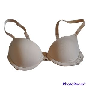 VICTORIA'S SECRET Beige Push Up Bra - Size 30A